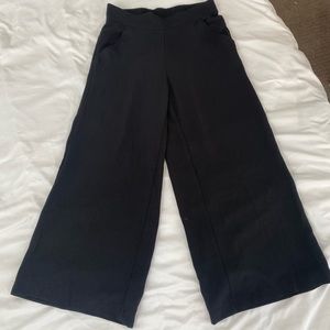 Wide Leg Black Pants